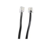 3X RJ11 6P4C Cuerda Cable de Telefono Modem ADSL 3 Metros