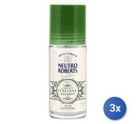 3X Roberts Desodorante Roll-On 50 ML. Esencias Italianas Dolomitas