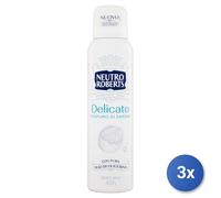 3X Roberts Desodorante Spray 150 Ml. Delicado Extra Protección