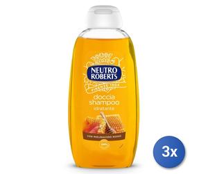 3X Roberts Ducha/Shampoo 250 Ml. Hidratante Miel/Arce