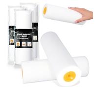 3x Rodillo Espuma 25 cm Pintura Barniz Laca Superficies Lisas Paredes Muebles Acabado Homogéneo Secado Rápido Uso Cómodo Perfecto Reformas Decoración Hogar