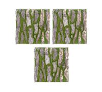 3X Simulation Tree Bark Home Sewer Decoration Fake Moss Wedding Grass