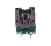 3X SOP16 una DIP16 IC Programador Adaptador Socket 150Mil Chip Programador SOP16-1.27 Adaptador Socket una DIP16 Ots16-1.27-03