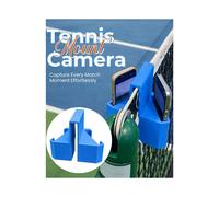 3X Soporte para Cámara de Red de Tenis, Soporte para Teléfono, Soporte para Grabación de Partidos de Bádminton, Voleibol y Pickleball.