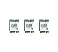 3X Tarjeta de Red Inalámbrica DW1820 QCNFA344A 2,4G + 5G de Doble Banda Gigabit 4,1 NGFF Tarjeta de Red Compatible con 802.11AC