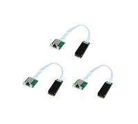 3X Tarjeta de Red M.2 B+M de Puerto ÚNico de 10 GbE Adaptador de Red Ethernet RJ45 AQC107 Tarjeta de Red de Servidor de de Control Industrial