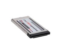 3X Tarjeta Express USB 3.0 de 2 Puertos de Alta Velocidad Tarjeta Express con Ranura de 34 mm Adaptador Convertidor PCMCIA para Laptop Notebook
