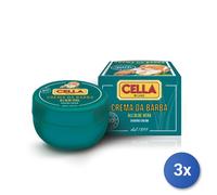 3X Tazón Crema De Afeitar 150 Ml. Verde Bio