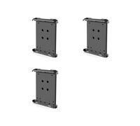 3X Terminal de Datos Clip Trasero para Tableta Soporte para GPS para Montar en Motocicleta Al Aire Libre Adecuado para Tabletas de 7 A 8 Pulgadas