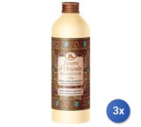 3X Tesoros De Oriente Baño 500 Ml. Bizancio Rosa Negra/Labdano
