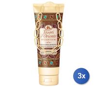 3X Tesoros De Oriente Ducha 250 Ml. Bizancio Rosa Negra/Lab