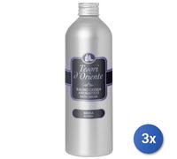Tesori d'Oriente - Crema de baño Mirra, gel de baño con notas ámbar y refrescantes, con aceites esenciales, limpia suavemente la piel y aporta bienestar, 500 ml