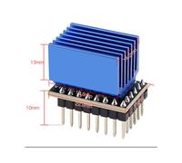 3X TMC5160 Stepper Motor Driver Step Stick SPI Silent 60V Motor Driver Piezas de Impresora 3D de Alta Potencia