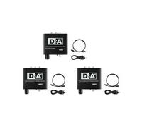 3X Toslink Coaxial ÓPtico Digital de 192 KHz una AnalóGico RCA 3.5Mm Convertidor de Audio de Alta Fidelidad con Spdif