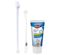 3x Trixie Set de cuidado dental, gato 3 x 50 g