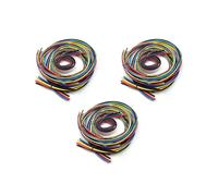 3X Tubo Encogible de Calor 55M / Conjunto de 11 Tamanos Colorido Manguito de Tubo de Cable de 6 Colores