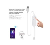 3X Tuya RGB WiFi LED Controlador DC5V USB Dimmer Temporizador Modos para 2835 5050 RGB Led Tiras de Luces Adaptador de Aplicación Life