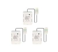 3X Tuya WiFi 3000W 16A Termostato InaláMbrico Monitoreo de Temperatura y Humedad con Monitor de Consumo de EnergíA