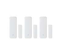 3X TUYA Zigbee 3.0 Sensor de Puerta de Ventana Inteligente ZigBee 3.0 Conexión Inalámbrica Multifuncional para Echo Hub SmartLife App