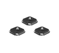 3X Ulanzi Placa de Liberación Rápida UKA Compatible con Placas Uka y F38 para Trípode de Cámara. Sistema de Liberación Rápida UKA02.