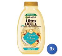 3x Ultradulce Garnier Champú 250 Ml. Ritual De Argán