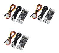 3X un Solo 12 V 0,8 A CC PWM 2-3 Cables Ventilador Control de Temperatura Controlador de Velocidad Chasis Ordenador Módulo de Reducción de Ruido