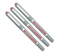 3X Uni-Ball Eye UB-157 Rodillo Bolígrafo Fino (0.7mm) Rojo
