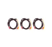 3X US 5 Pies A 3 RCA Video Audio AV Convertidor Convertidor de Cable para HDTV