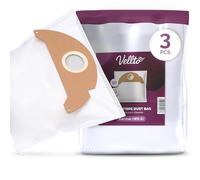 3x Vellto Bolsa Aspiradora Tejido Sintético Compatible con Karcher WD2 MV2 WD2.200 WD2250 A2004 A2003 A2054 A2099 Repuesto 6.904-322.0 Bolsas Polvo Filtro Vlies