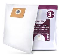 3x Vellto Bolsa para Aspiradora Compatibles con Kärcher 6.907-479.0 NT 361 351 25/1 AP 35/1 561 611 Eco H TE 40/1 Tact Bolsas de Repuesto Polvo Filtrantes