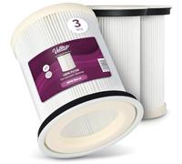 3x Vellto Filtro HEPA Para Aspiradora Compatible Con MPM Bora 3 MOD 13 17 19 21 Lavable Reutilizable Repuesto Filtración Aire Hogar Limpieza Aspirado Partículas Finas