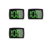 3X Velocímetro GPS Digital Universal Medidor de Recordatorio KMH Pantalla LCD HD Conecta y Reproduce Fuente para Todos los Vehículos