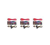 3X VER018 PRO PCI-e Riser Card USB 3.0 Cable 018 PCI Express 1X una 16X Extender Adaptador PCIe para BTC Mining (Rojo)