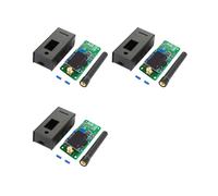 3X Versión 1.7 MMDVM Simplex Hotspot UHF VHF Antena +OLED+Funda Compatible con P25 DMR YSF para Raspberry Pi Hotspot