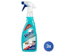 3X VETRIL CRISTALES Y MULTIUSOS 650 ML. TRIGGER ALCOHOL HECHO EN ITALIA