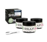 3x VitalizeNature - Shilajit - 3x 30g Shilajit Original + Ashwagandha - Shilajit natural del Himalaya - 500mg Resina de Shilajit por dosis diaria & 100mg Ashwanganda