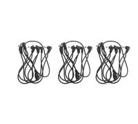3X Vitoos 6 Vias Cable de Arnes de Cadena de Margaritas Electrodo Alambre de Cobre para Efectos de Guitarra Divisor Adaptador de Fuente de