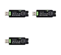 3X Waveshare Convertidor de USB una TTL de Industrial Módulo de Conversión de Puerto Serie CH343G Compatible con Circuito de Conversión de Nivel