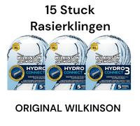 3x Wilkinson Hidro Connect 3 Cuchillas Afeitado - 15 Pieza - Húmedo - Original