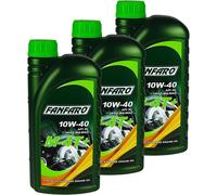 3x1 Litro FANFARO M-4T PLUS API SL JASO MA/MA2 Sintético