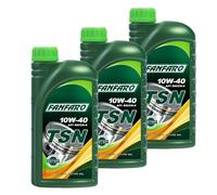 3x1 Litro Original FANFARO TSN 10W-40 API SN/SM/CF Aceite Motor Engine Oil Öl