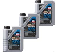 3x1 Litro Original Liqui Moly 3755 Top Tec 4600 5W-30 Aceite Motor