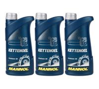 3X1 Litro Original MANNOL Aceite De Cadena Kettenöl