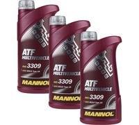 3x1 Litro Original MANNOL MN8210-4ME Atf Vehículo Multi