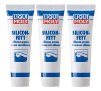 3X100G LIQUI MOLY 3312 Grasa De Silicona Transparente Lubricación Grasa