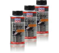 3X125 ML Original Liqui Moly Aceite Aditivo Protección Contra Desgaste Lata 1011