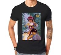 3x3 Eyes Anime Manga Unisex T-Shirt Black XXL