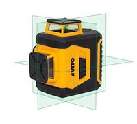 3x360° green cross-line laser