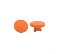 3x3cm Joystick Cover para 8BitDo para Ultimate 2C Compact (Naranja) | Textura para la superficie, evita resbalones, puntería precisa, juegos competitivos, material ABS