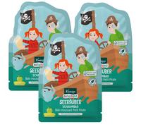 3x40ml Kneipp Naturkind Pirata Baño de Espuma Manzanas Con Langanhaltendem